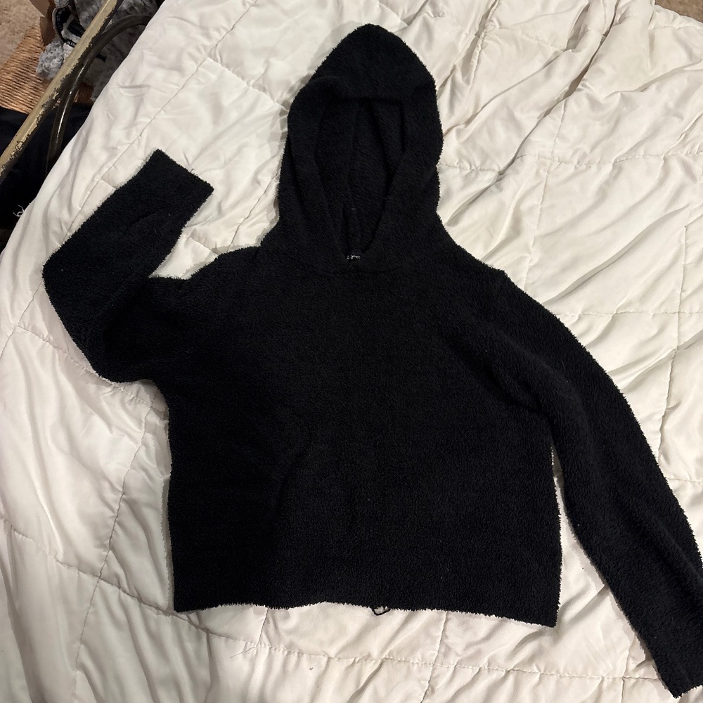 Girls fuzzy hoodie